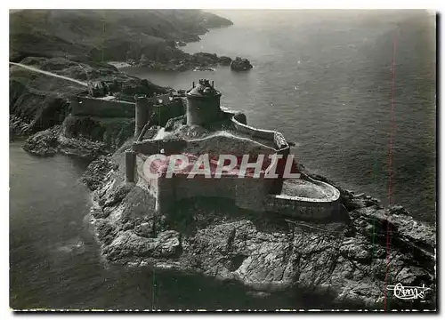 Cartes postales moderne Fort la Latte Vue aerienne du Port cote Est