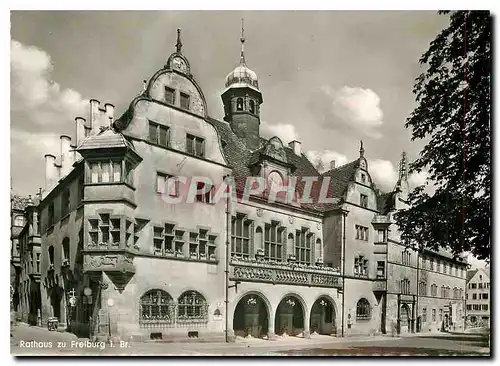 Moderne Karte L'Hotel de ville Fribourg