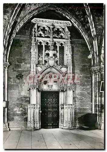 Cartes postales moderne Cathedrale St Etienne de Bourges Entree de la Sacristie du Chapitre