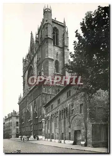 Cartes postales moderne Lyon Cathedrale St Jean et Manecanterie