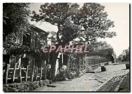 Moderne Karte Paris Le Vieux Montmarte le Cabaret du Lapin Agile et la Vigne de Montmartre