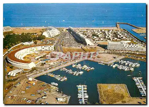 Moderne Karte Le Cap d'Agde Vue d'ensemble de Port Nature