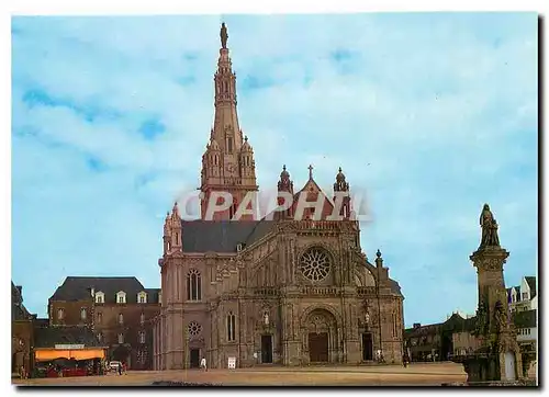 Cartes postales moderne Sainte Anne d'Auray Morbihan La Basilique et la Fontaine Miraculeuse