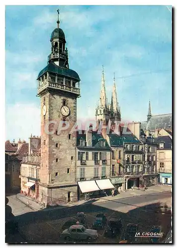 Cartes postales moderne La Cigogne Moulins Allier Jacquemart et les Fleches de la Cathdrale