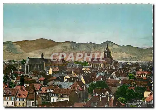 Cartes postales moderne Colmar Vue sur les Vosges