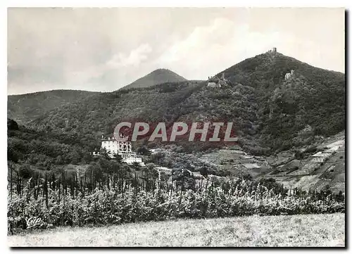 Moderne Karte Ribeauville Les Trois Chateaux et Hotel Belle Vue