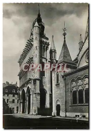 Moderne Karte Dijon Cote d'Or Eglise Notre Dame