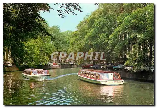 Cartes postales moderne Amsterdam Holland Herengracht Le nomme Meandre d'Or