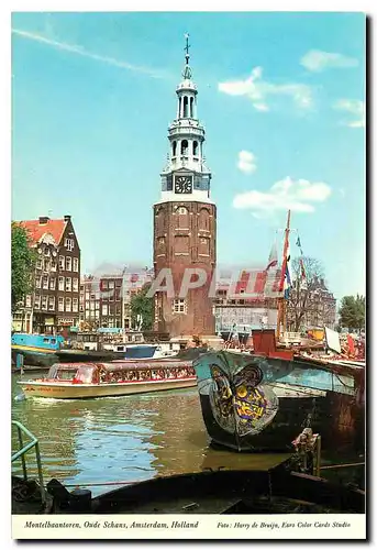 Cartes postales moderne Amsterdam Holland La Tour Montelbaan