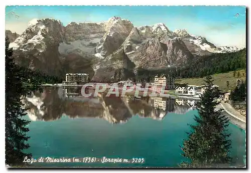 Cartes postales moderne Lago di Misurina Sorapis