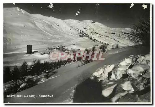 Cartes postales moderne Sestriere Panorama