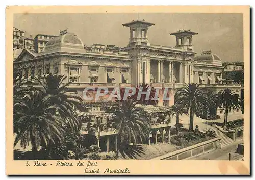 Cartes postales moderne S Remo Riviera dei fioni Casino Municipale