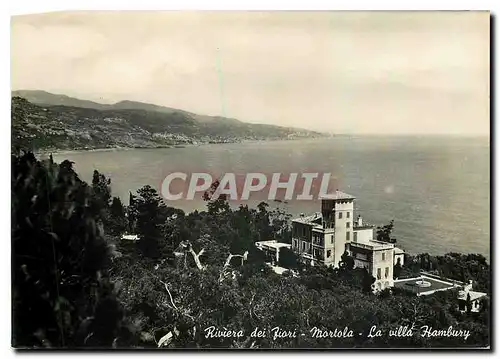 Cartes postales moderne Riviera dei fiori Martola La Villa Hambury