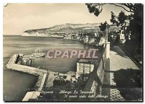 Cartes postales moderne Sorrento Albergo La Terrazzo Il porto visto dall Albergo
