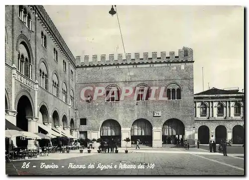 Cartes postales moderne Treviso Piazza dei Lignori e Palazzo dei 300