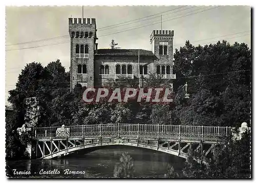 Cartes postales moderne Treviso Castello Romano