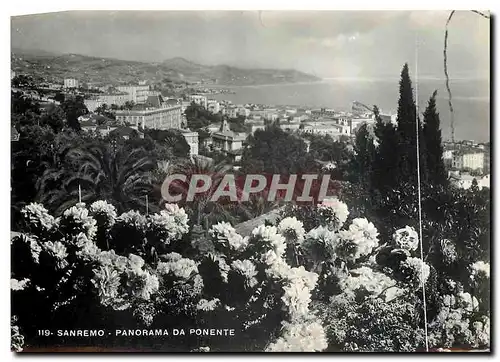 Cartes postales moderne Sanremo Panorama da Ponente