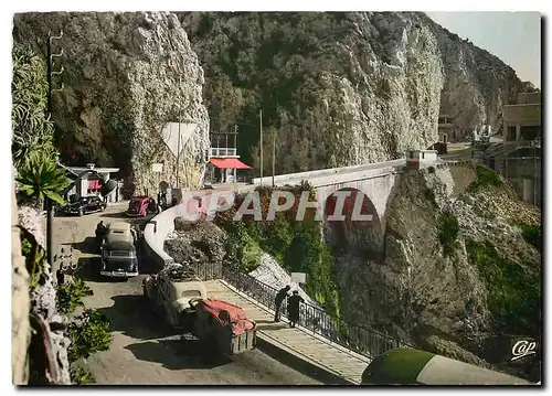 Cartes postales moderne Menton Frontiere Franco Italienne Le pont Saint Louis