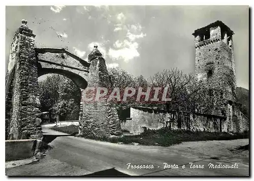 Cartes postales moderne Frossasco Porta e Torre Medioevali