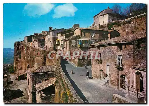 Moderne Karte Orvieto La Roche de Porte Maggiore Quartier Medieval