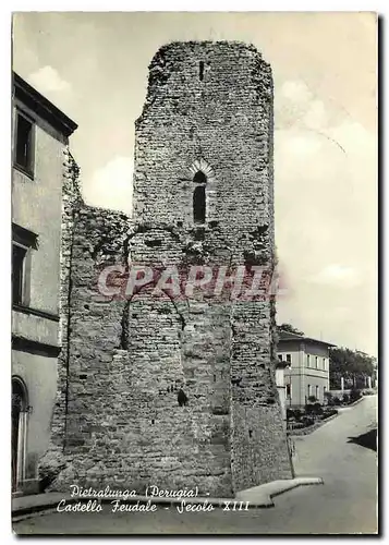 Cartes postales moderne Pietralunga Perugia Castello Feudale Secola XIII