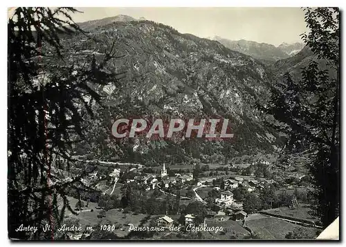 Cartes postales moderne Antey St Andre Panorama del Capoluogo