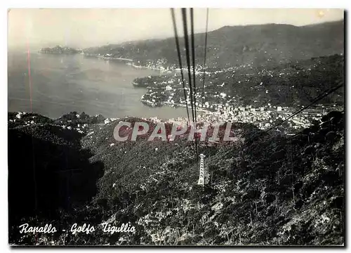 Moderne Karte Rapallo Golfo Tigullio