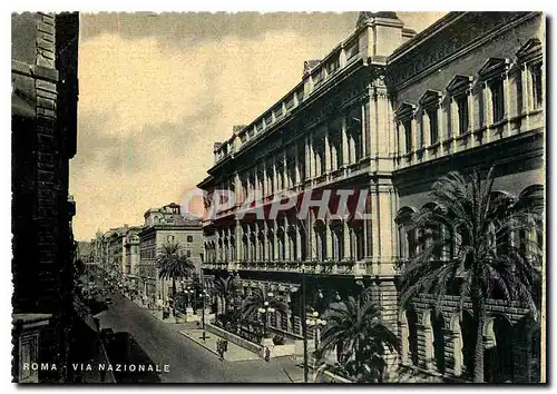 Cartes postales moderne Roma Via Nazionale