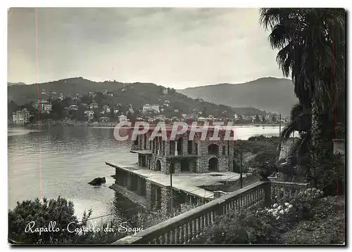 Moderne Karte Rapallo Castello dei Sagui