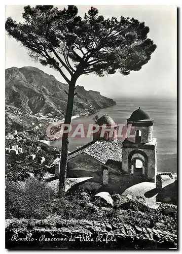 Moderne Karte Ravello Panorama da Villa Rufolo