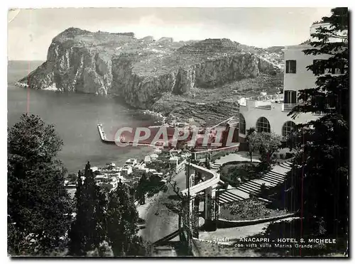 Cartes postales moderne Anacapri Hotel S Michele con vista sulla Marina Grande