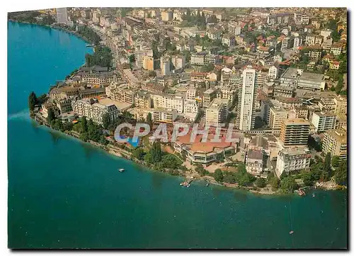 Cartes postales moderne Switzerland Montreux Lac Leman