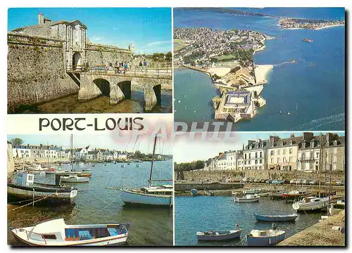 Cartes postales moderne Port Louis Morbihan L'entree de la citadelle vue generale