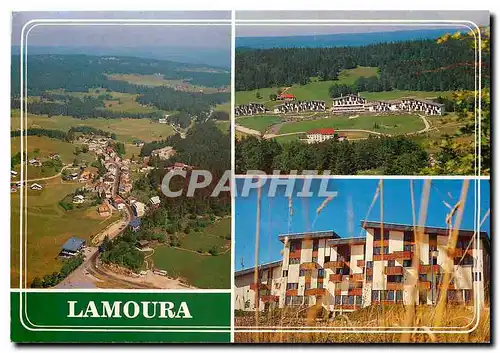 Moderne Karte Lamoura Village de Vacances de Lamoura Ouvert toute l'annee La Combe du Lac