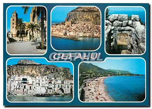 Cartes postales moderne Cefalu Carrettino Siciliano