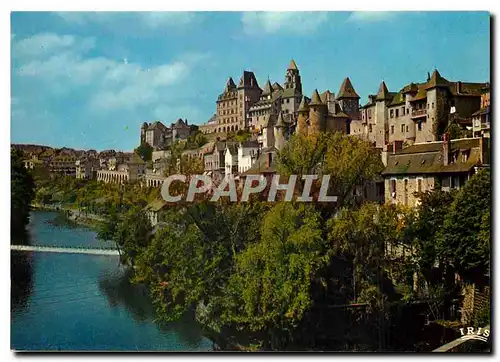 Cartes postales moderne Uzerche La Perle du Limousin Vue generale