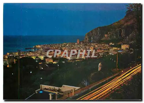 Cartes postales moderne Cefalu Panorama Notturno