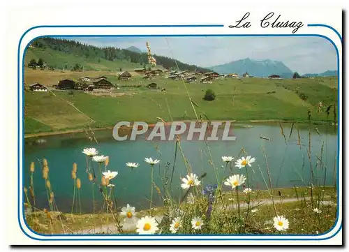 Cartes postales moderne La Clusaz Hte Savoie Le Lac des Confins