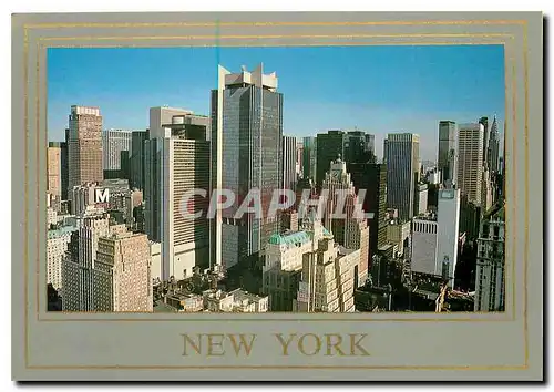 Cartes postales moderne New York Manhattan Westside Skyline in the heart of the Theater District