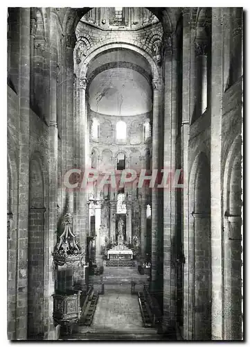 Moderne Karte Conques Aveyron Interieur de la Basilique