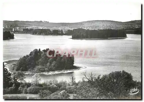 Cartes postales moderne Lac des Settons Nievre Les Iles
