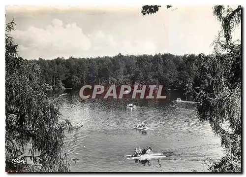 Cartes postales moderne Lac de Pont C d'Or En promenade sur le Lac Pedalo