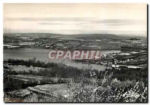 Cartes postales moderne Ponnecieres Nievre Panorama du lac