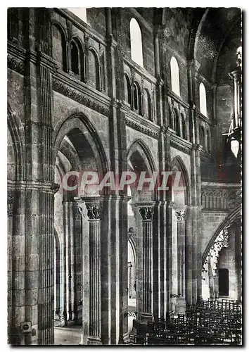 Moderne Karte Cathedrale d'Autun Interieur