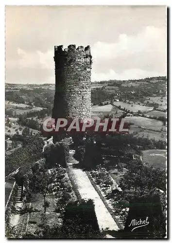 Cartes postales moderne Turenne La Tour de Cesar Vue panoramique prise de la Tour de l'Horloge