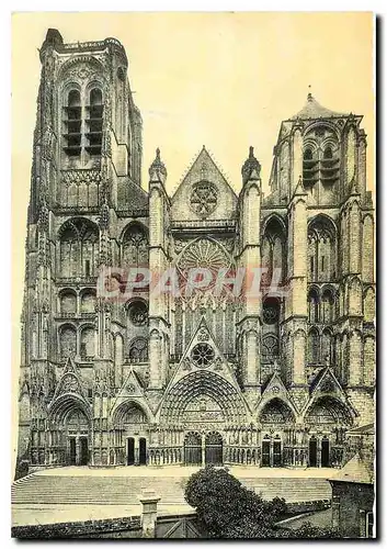 Cartes postales Bourges La Cathedrale