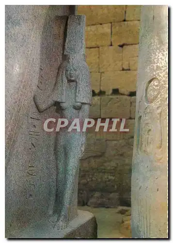 Cartes postales moderne Egypt Luxor Tempel Statue der Konigin Nefertari