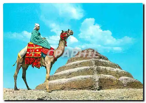 Cartes postales moderne Egypt Sakkara King Zosers Site Pyramid