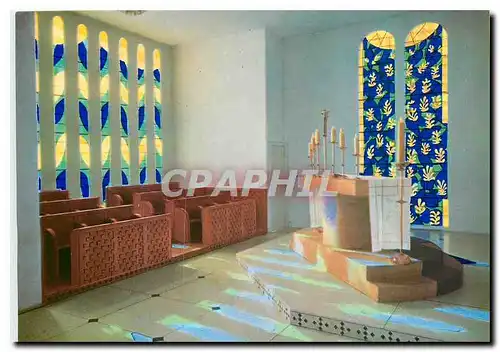 Moderne Karte Chapelle du Rosaire a Vence Realisee par Henri Matisse Jeux de lumiere