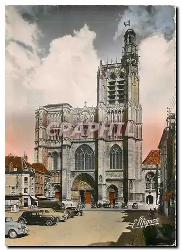 Cartes postales moderne Sens Yonne Construite a differentes reprises du XI au XVI